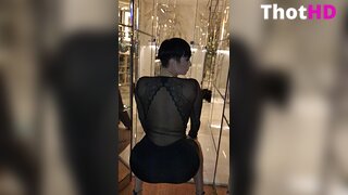 Zahra Elise Dress From Behind OF