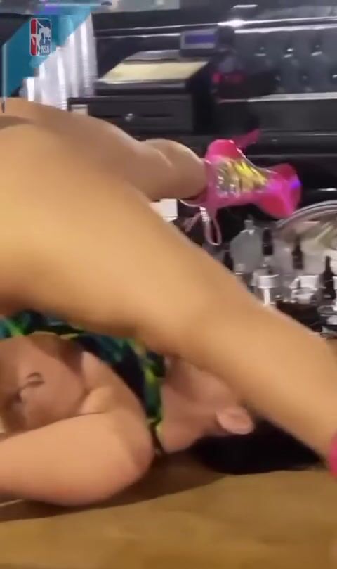 Zahra Elise Pole Dancing with Dildo Clip