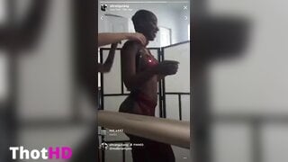 Bria Myles Ass Gym Clip