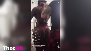 Bria Myles Ass Gym Clip