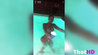 Bria Myles Pool Nude Leaked