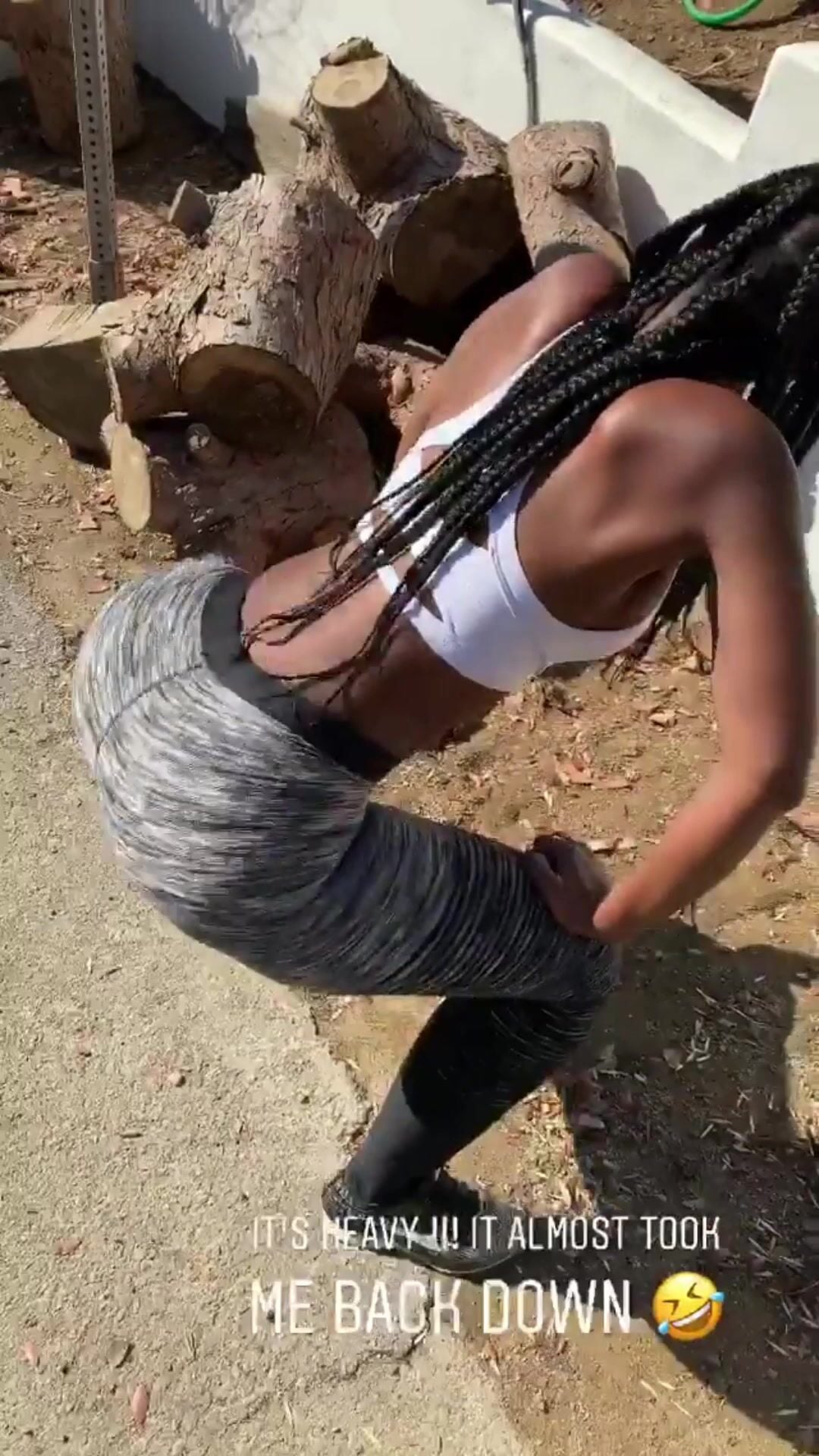 Bria Myles Outdoor Ass XXX