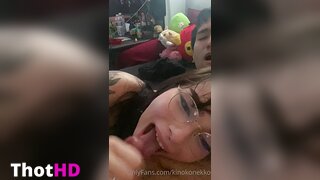 Shroomkitty666 Blowjob Tongue Out NSFW