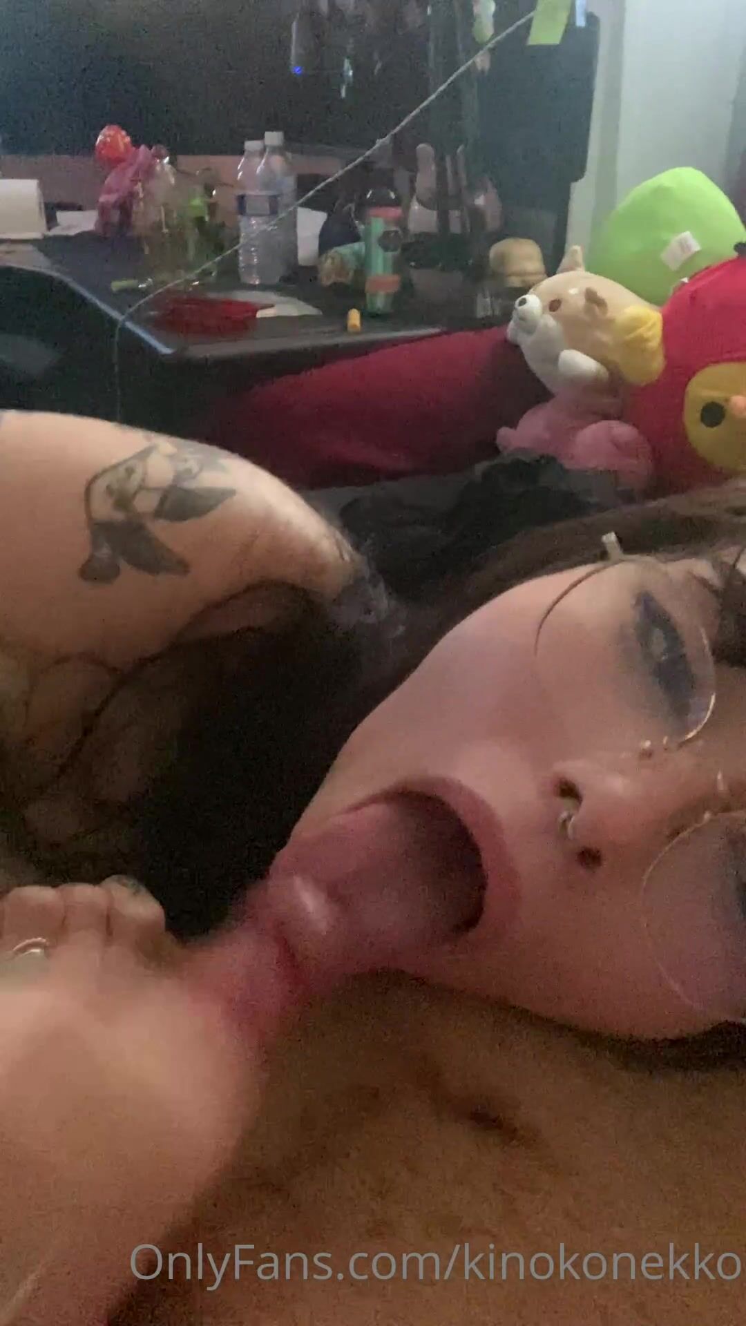 Shroomkitty666 Blowjob Tongue Out NSFW