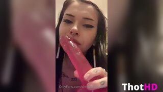 Kinokonekko Tongue Out Close-Up Clip
