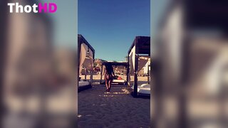 Bria Myles Outdoor Ass Clip