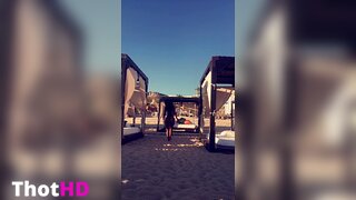 Bria Myles Outdoor Ass Clip
