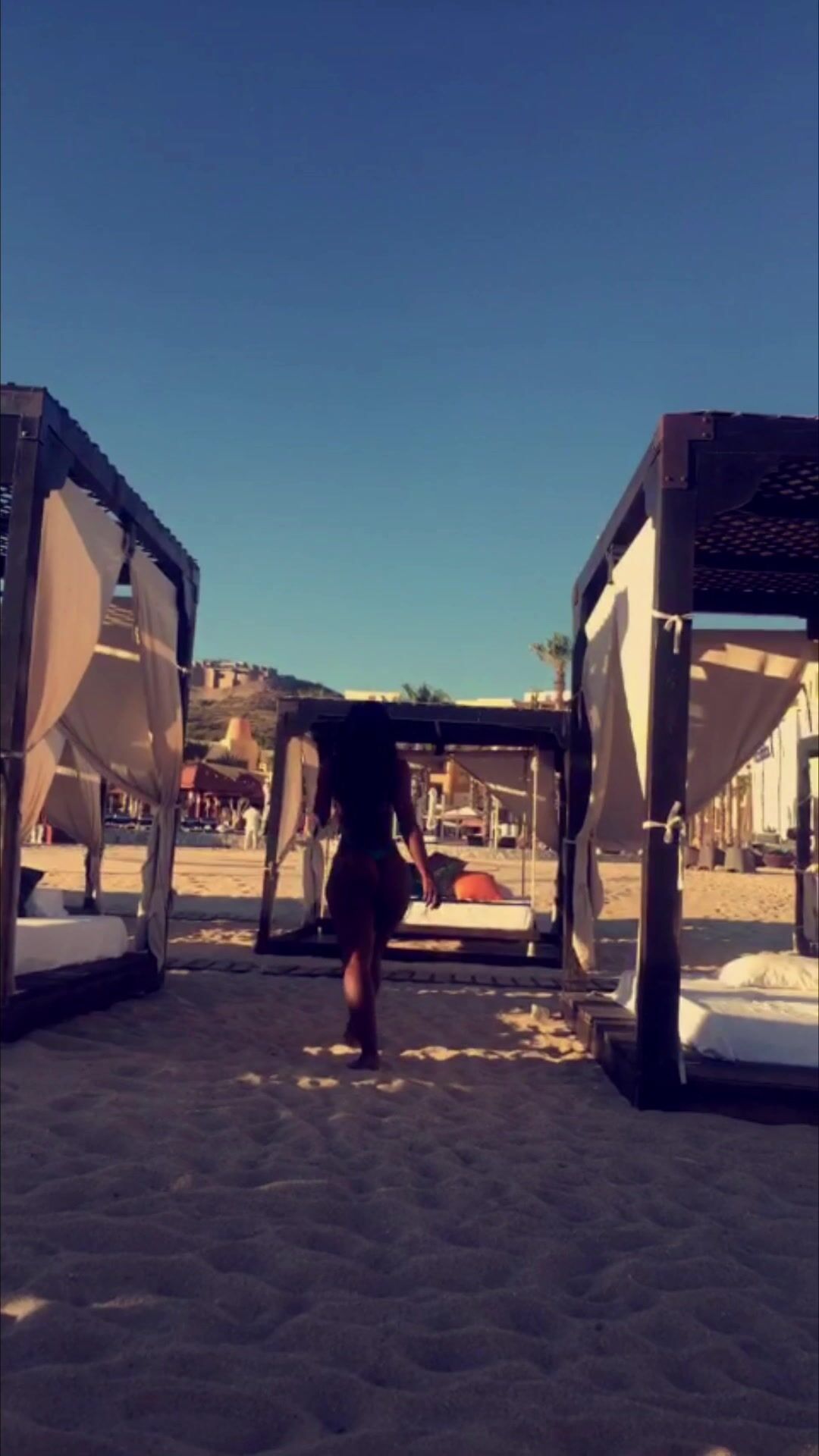 Bria Myles Outdoor Ass Clip