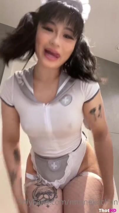 Nnnnekochan onlyfans Humping Dildo