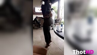 Bria Myles Gym Tail Clip