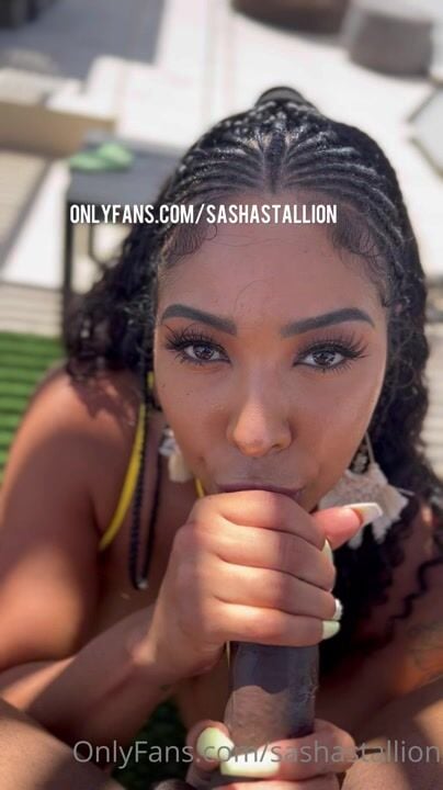 Sasha Stallion Close-Up Pubic Hair Video