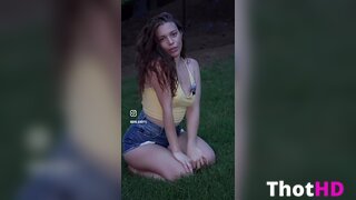 Brittney Alissah Denim Shorts Outdoor OF