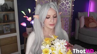 Missheatherbby Masturbating in Thighhighs Video