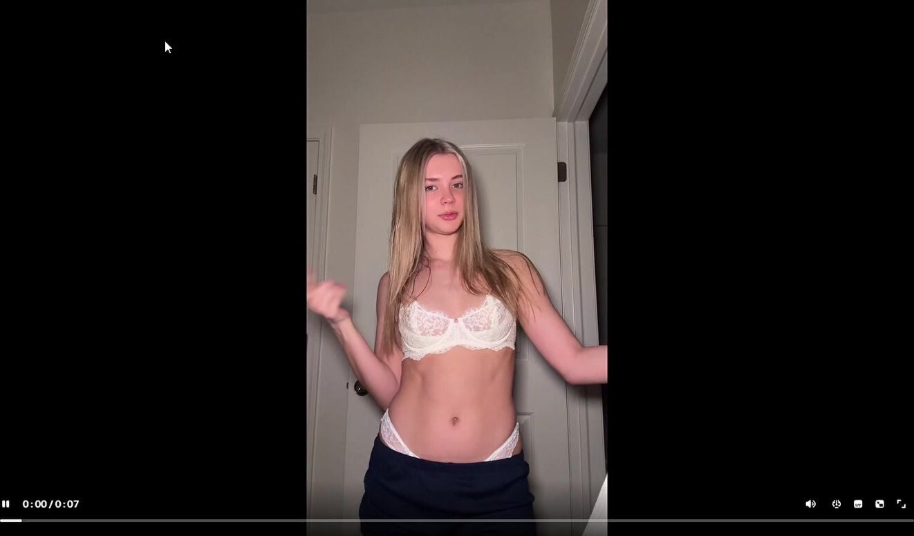 Angel Polikarpova Locker Room Lingerie Video