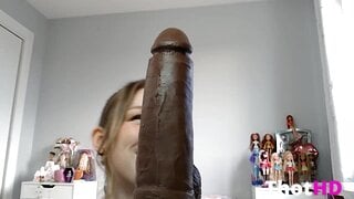 GemmaMinx Tongue Out with Thighhighs NSFW
