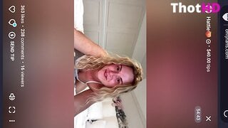 Hattie James On All Fours in the Elevator OnlyFans