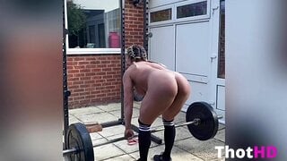 Themusclebarbiee Nude Ass Clip