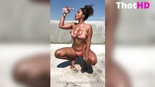 ManifestMary Bikini and Squatting Video