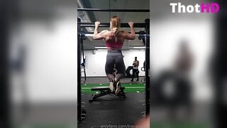 Kiera Jaston Gym Ass Clip