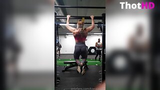 Kiera Jaston Gym Ass Clip