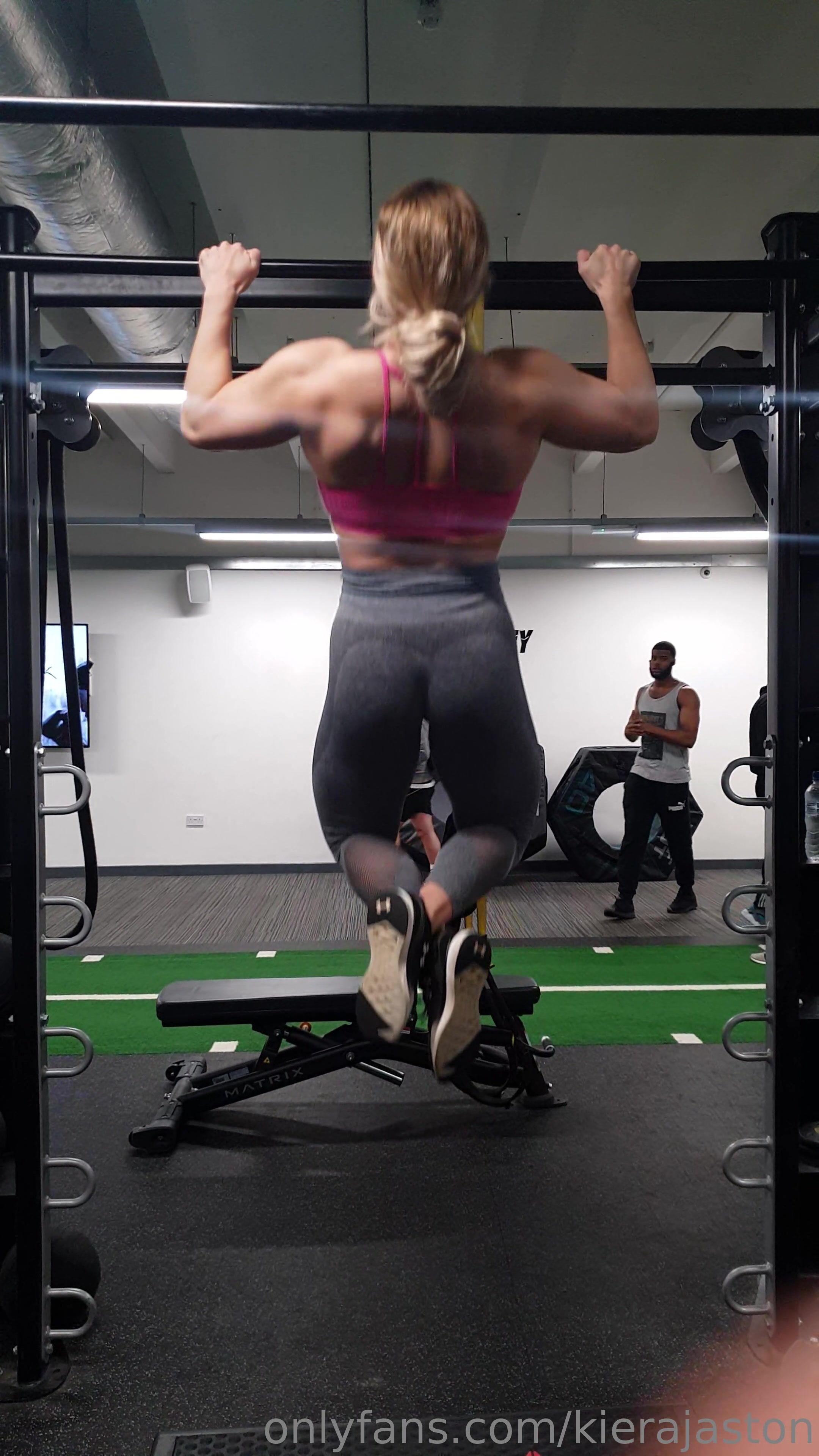Kiera Jaston Gym Ass Clip