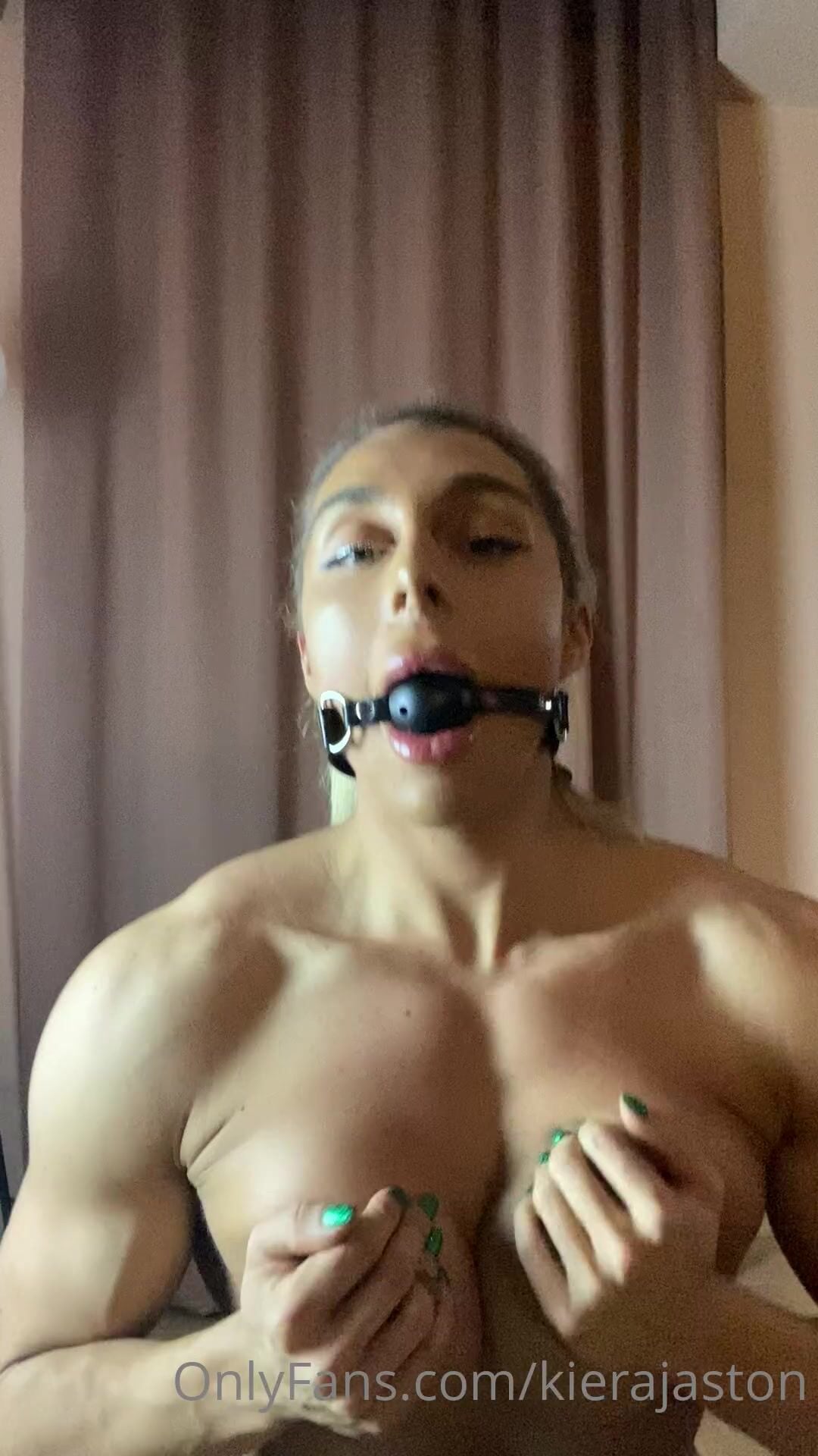 Kiera Jaston Gagged Nude