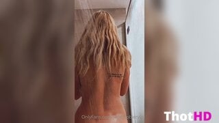 Jade Grobler Nude Showering Video