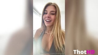 Jade Grobler Bikini Cleavage XXX