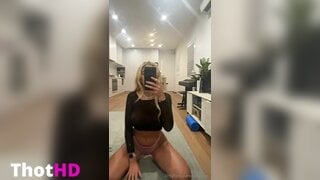 Jade Grobler Spread Legs Underboob OF