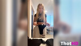 Jade Grobler From Behind in the Bathroom Leaked