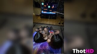 Thebitesizedbitch Dildo With Thighhighs XXX