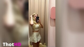 Jade Grobler Fitting Room Video