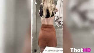 Jade Grobler Bathroom Underboob Leaked