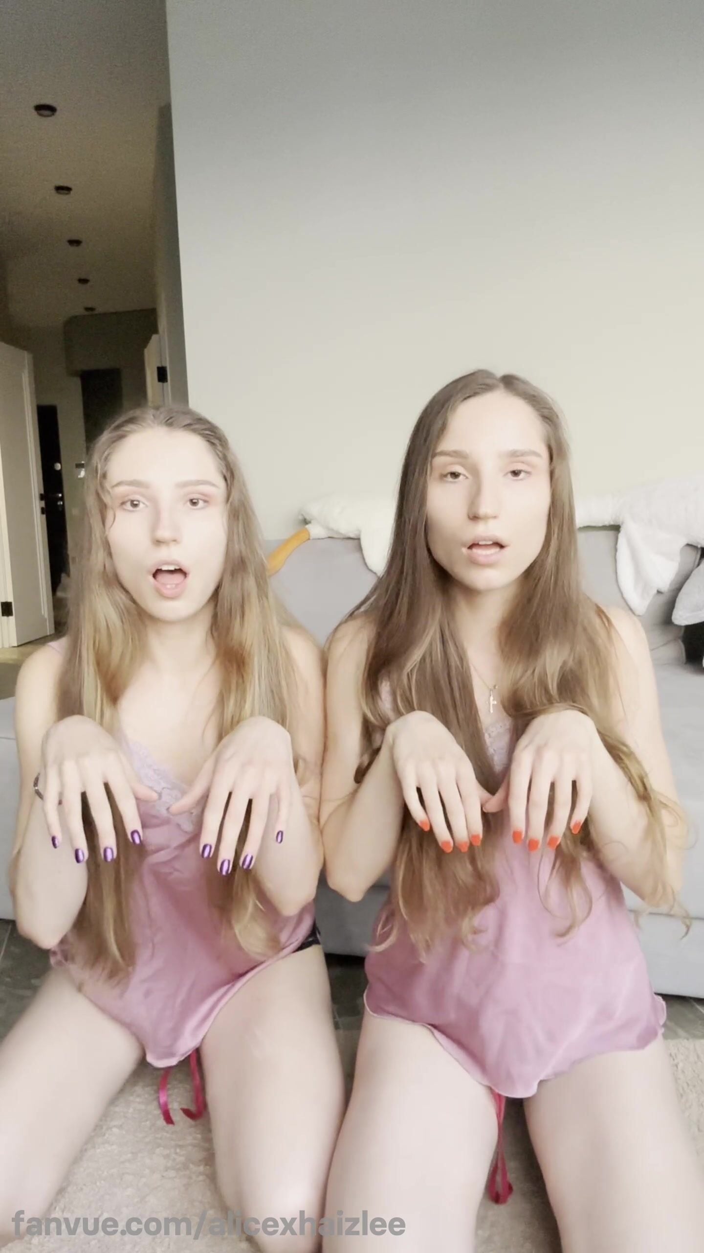 Alice & Haizlee Nude Ass Leaked