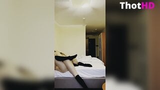 Ukrainian Twins Nude Kneehighs