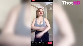 Zoie Burgher Cleavage and Big Tits Video