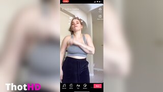 Zoie Burgher Cleavage and Big Tits Video