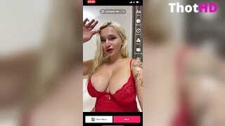 Zoie Burgher One Tit Out NSFW