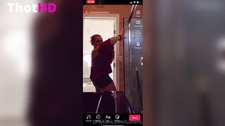 Zoie Burgher Bathroom From Behind OF