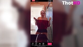 Zoie Burgher Bathroom From Behind OF