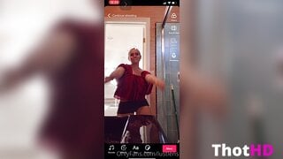 Zoie Burgher Bathroom From Behind OF