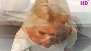 blondehexe - Stiefbruder fickt Stiefschwester beim VR Porno schauen