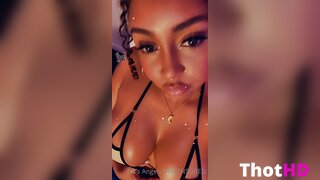 Tazsangels Bikini and Cleavage Leak