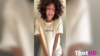Layla Marlene Bottomless Masturbation Video