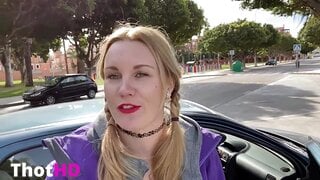 Iviroses - Amazing Blonde Public Nudity