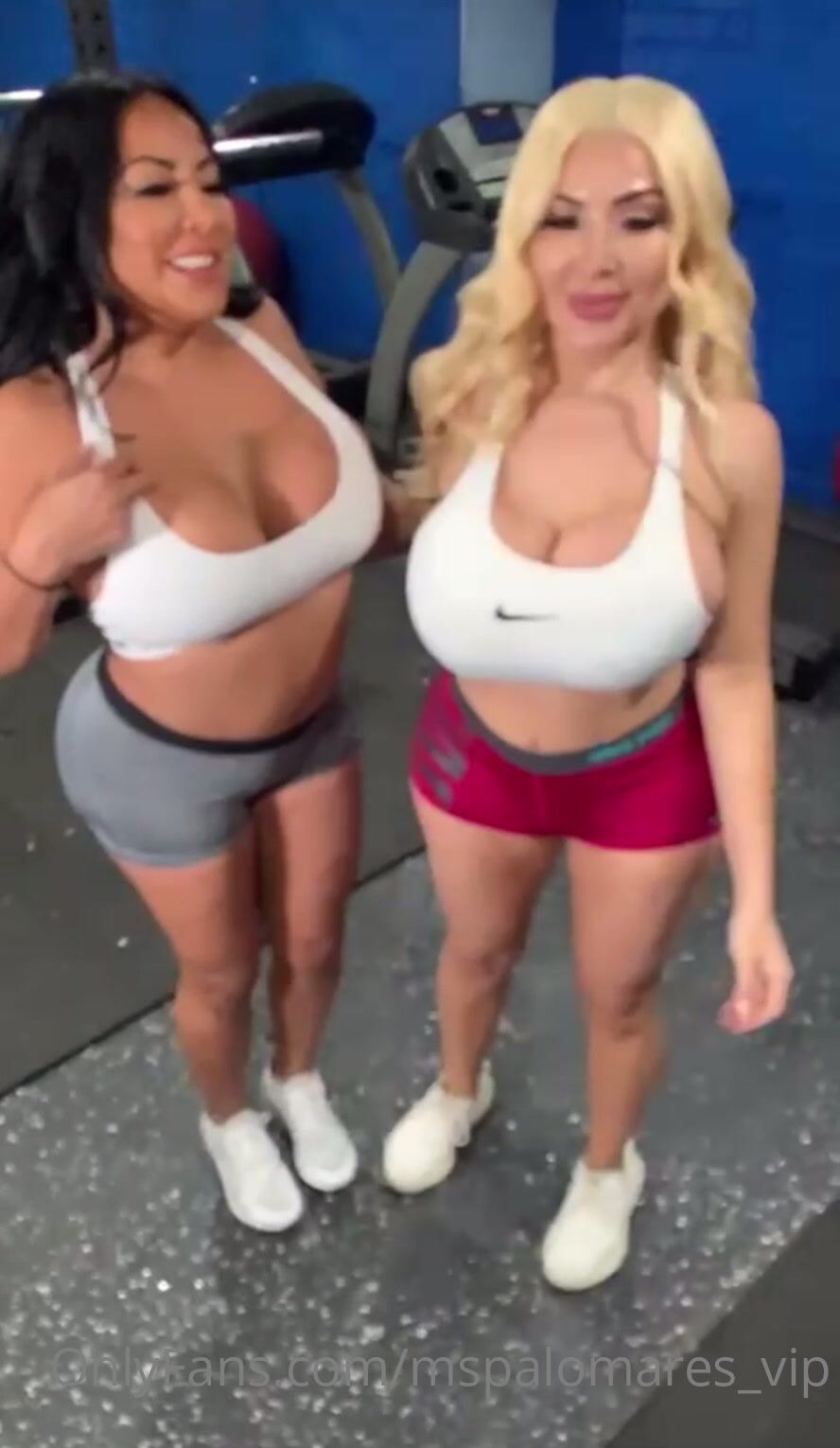 Ms Palomares Gym Shorts Video