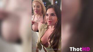 Ms Palomares Cleavage Braless NSFW