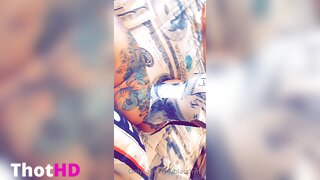 Blac Chyna Tongue Out Downblouse Leaked