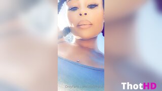 Blac Chyna Close-Up Cleavage NSFW