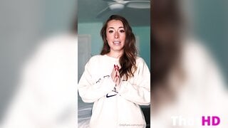 Sydney Lint Undressing From Behind